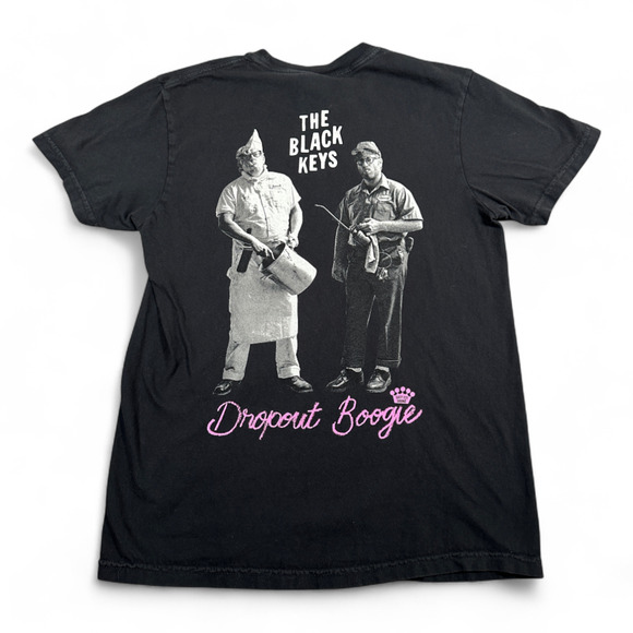 Black Keys Shirt Adult SMALL Black Dropout Boogie Band Music Rock - Picture 1 of 8